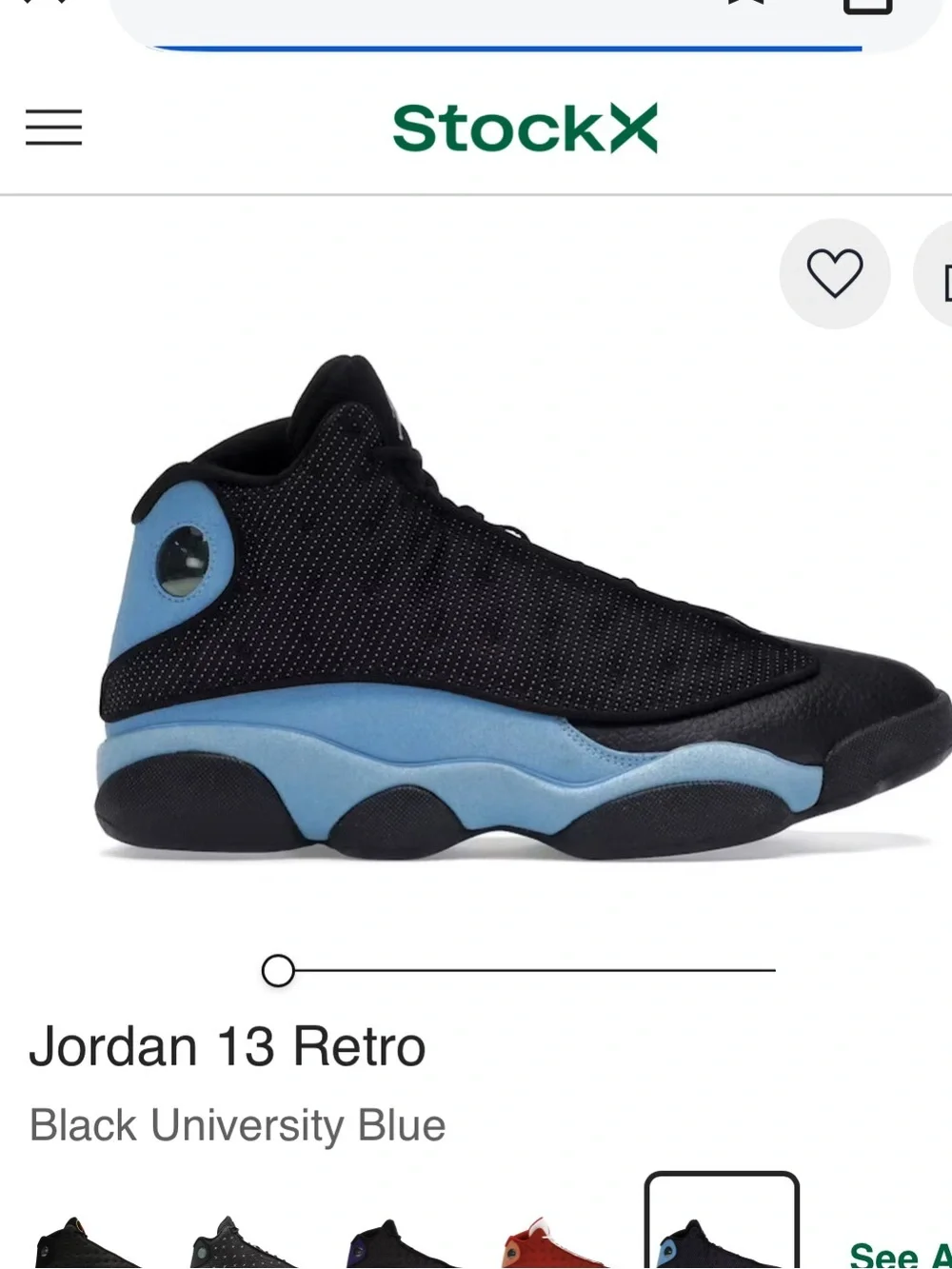 Air Jordan Retro 13 sneakers black/blue